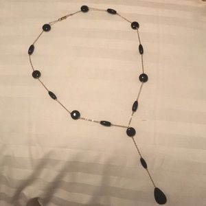 Black and gold necklace